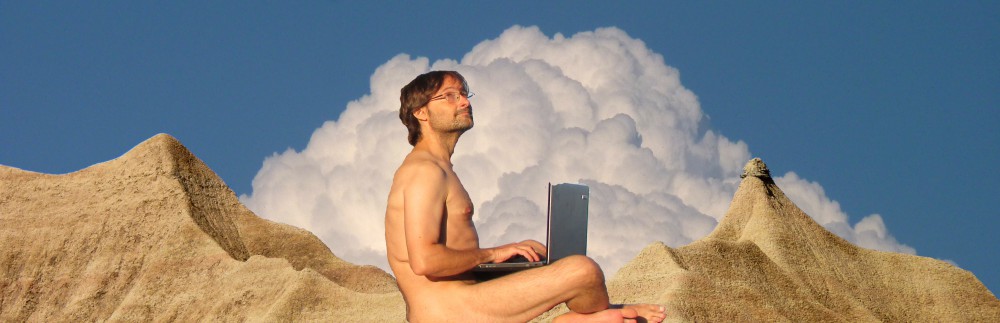 Un escriptor als núvols